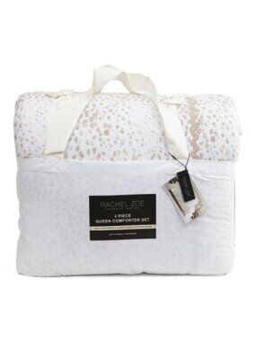 RACHEL ZOE Animal Print Comforter Set